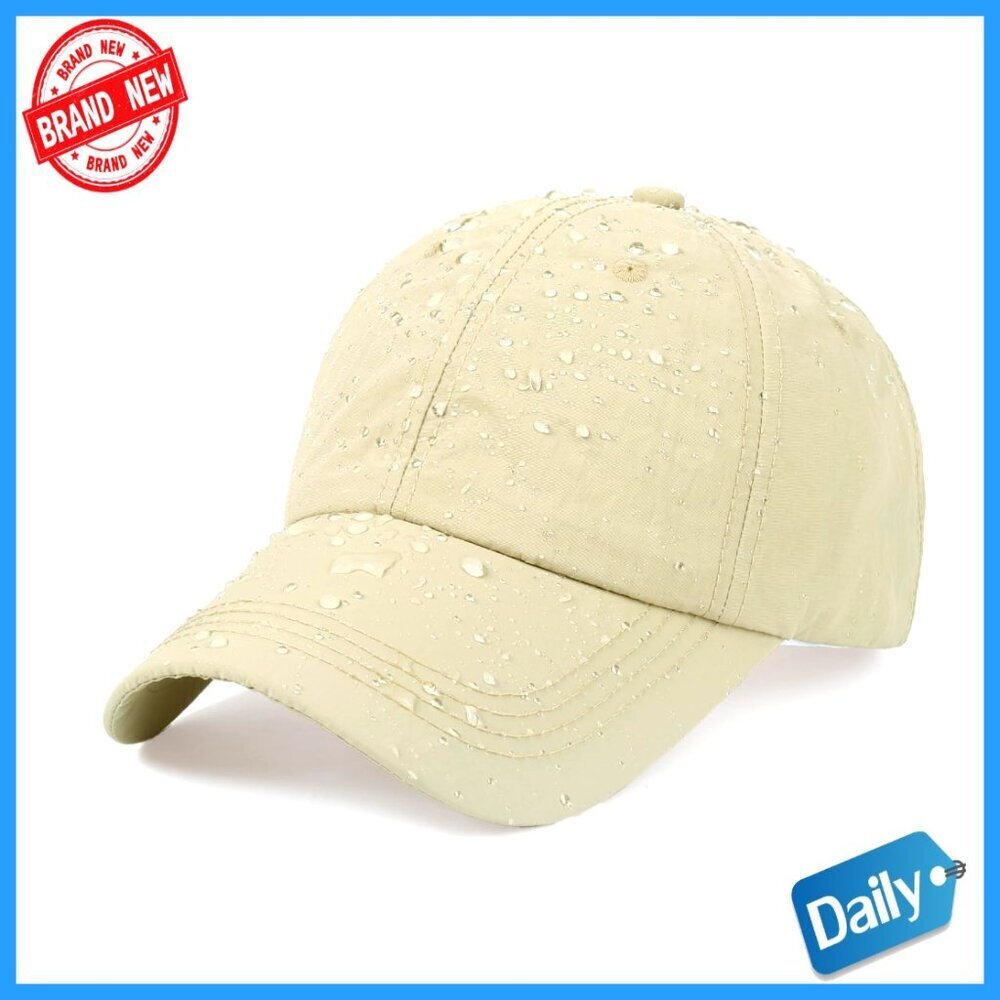 Lightweight Waterproof Baseball Cap UPF50+ Sun Protection Adjustable